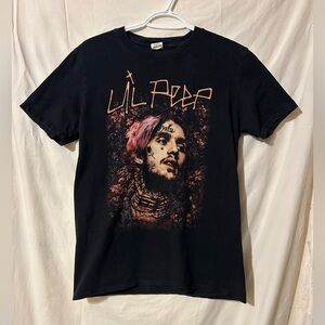 Gildan Lil Peep Womens Black Tee